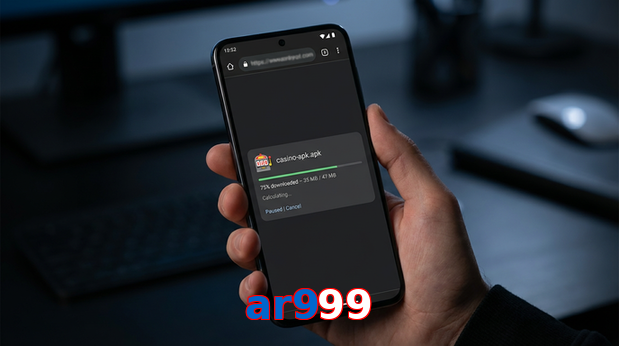 Main screen of Ar999 apk page for PK players