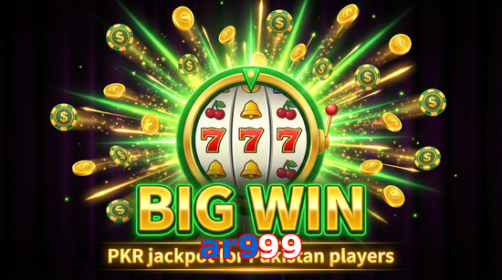 Big win animation on Ar999 slot game